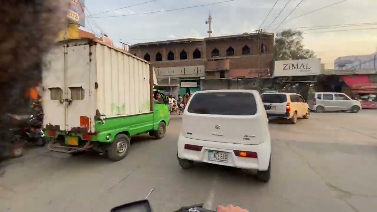Mandi Bahaudin City 2024 | Jail Road | KADHAR MALL | HAKIM HYPER MARKET