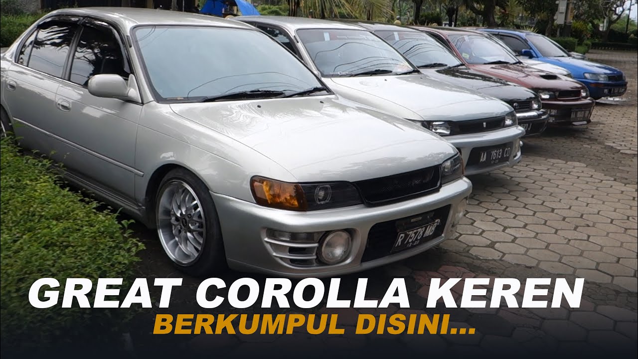 MOBIL-MOBIL KEREN DI ACARA GREAT COROLLA KEBUMEN #vlog