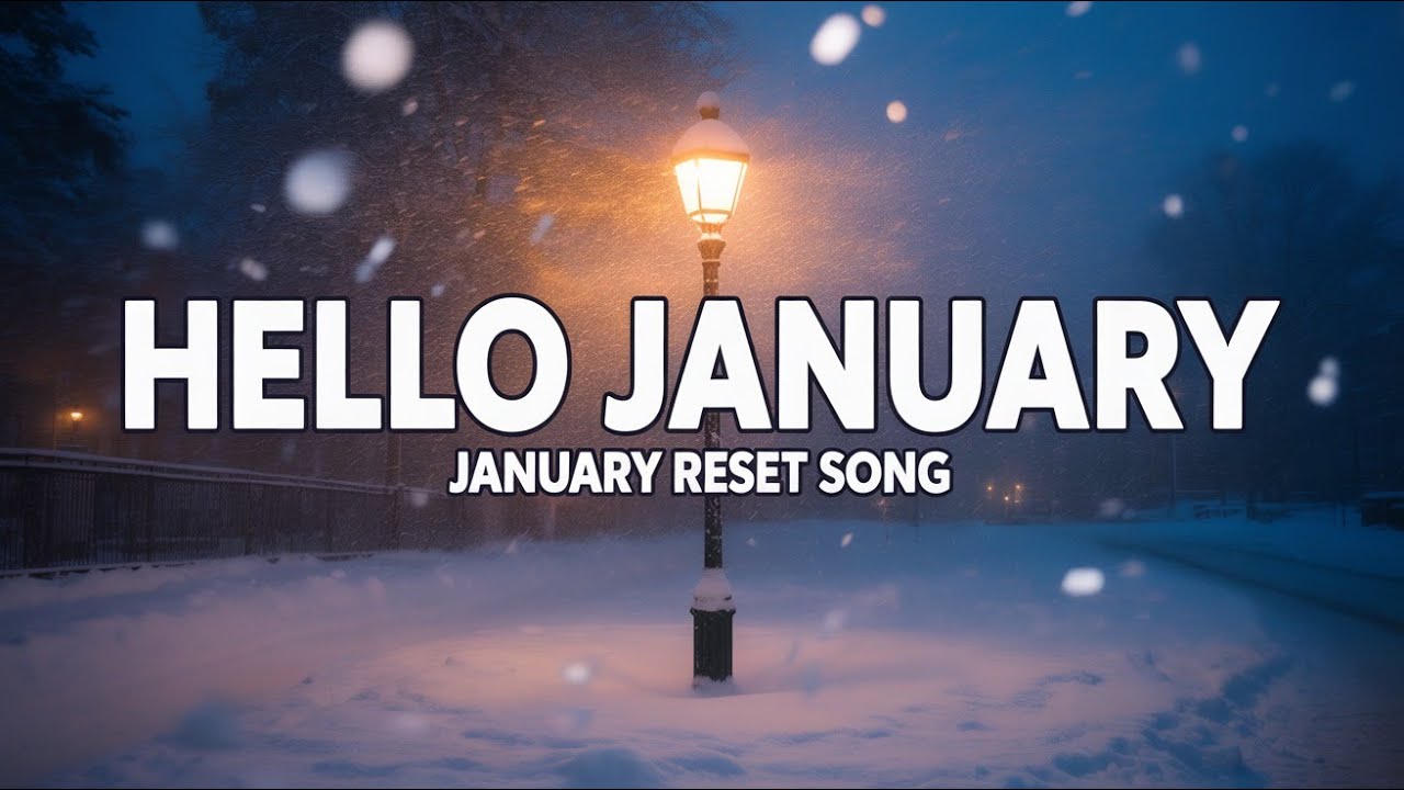 Hello January (Official Lyric Video) – New Beginnings Song / January Reset Indie Pop