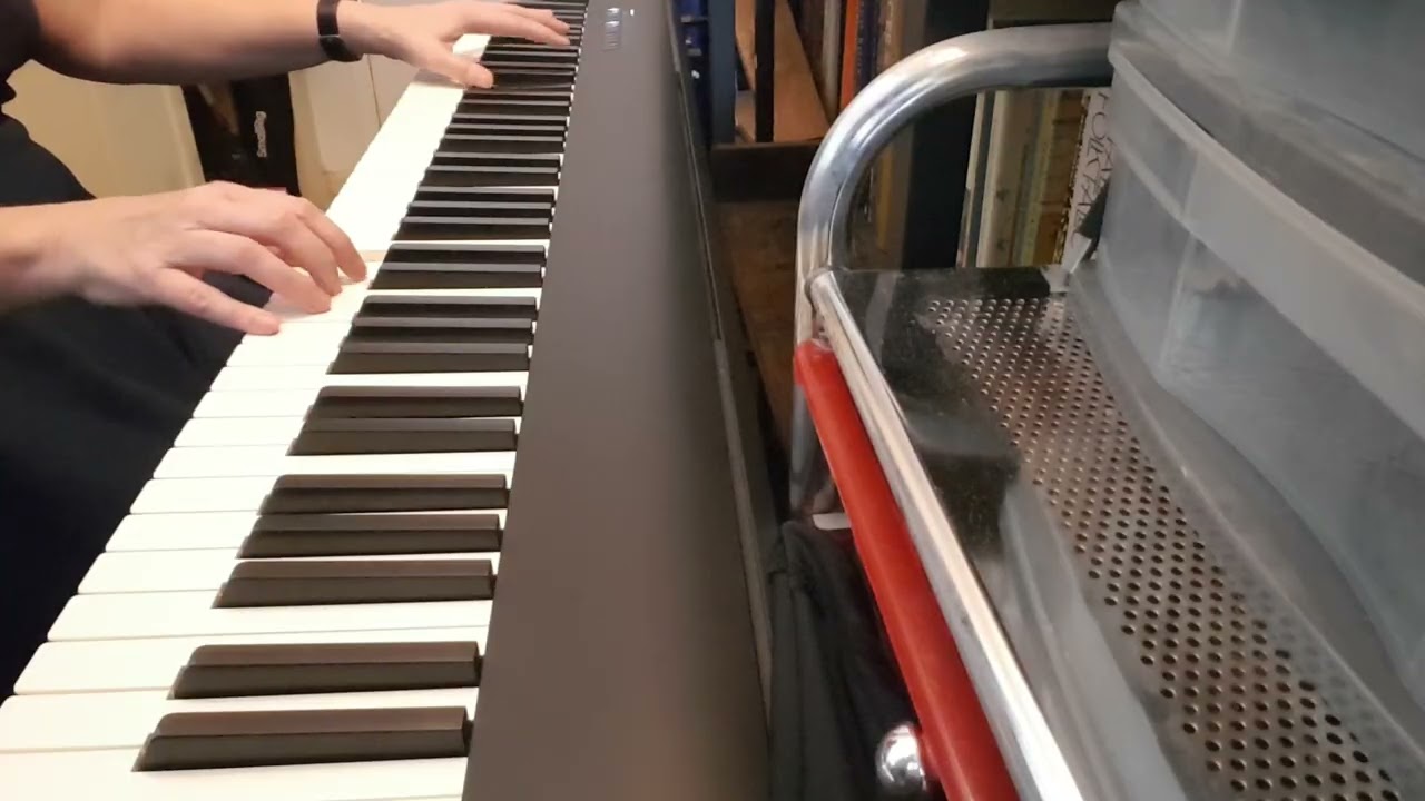 The Stars Come Out at Dusk: Improv 2,262 (Roland FP-30x digital piano)