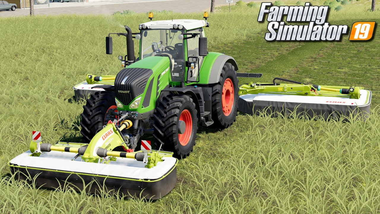 Koszenie nowym ciągnikiem - Farming Simulator 19 | #35
