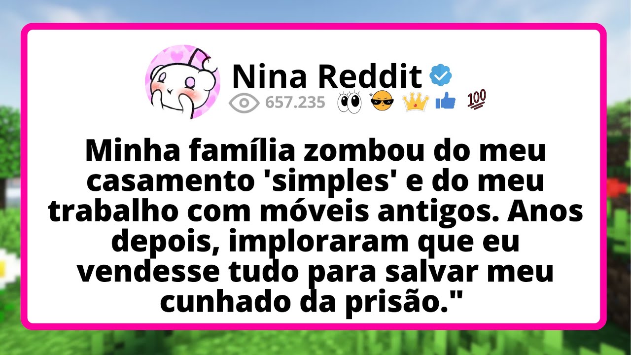 Minha FAMÍLIA zombou do meu casamento 'SIMPLES' e do meu trabalho com móveis ANTIGOS. Anos depois...