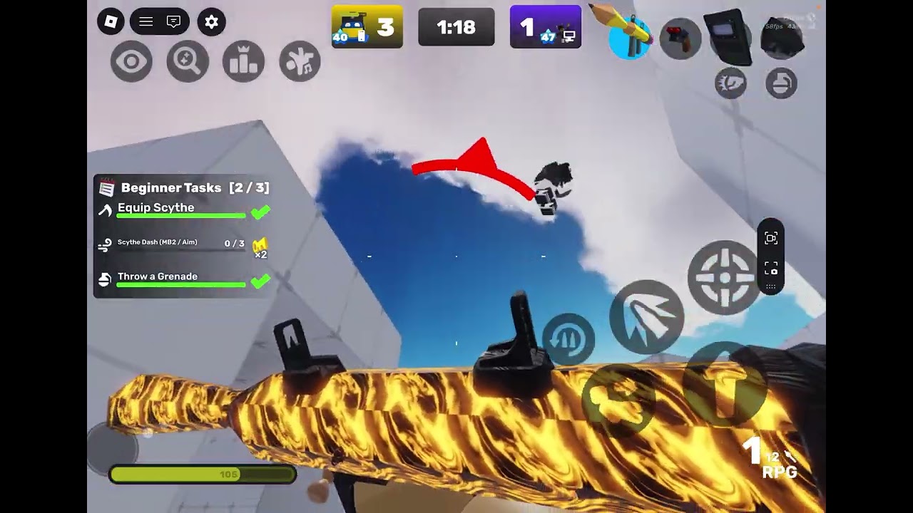 ROBLOX. ТРЕНУВАННЯ В RIVALS