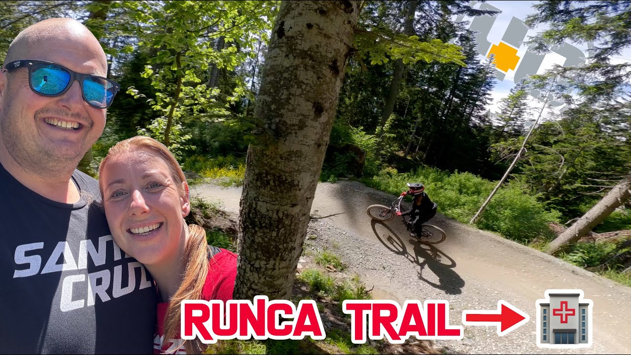 Runca Trail in Flims endete nicht wie geplant! 🤷‍♂️🏥