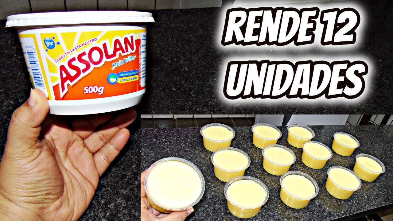 COMO FAZER MULTIPLICAÇÃO DE PASTA DE BRILHO SUPER FÁCIL E ECONOMICA/ RENDE 12 UNIDADES