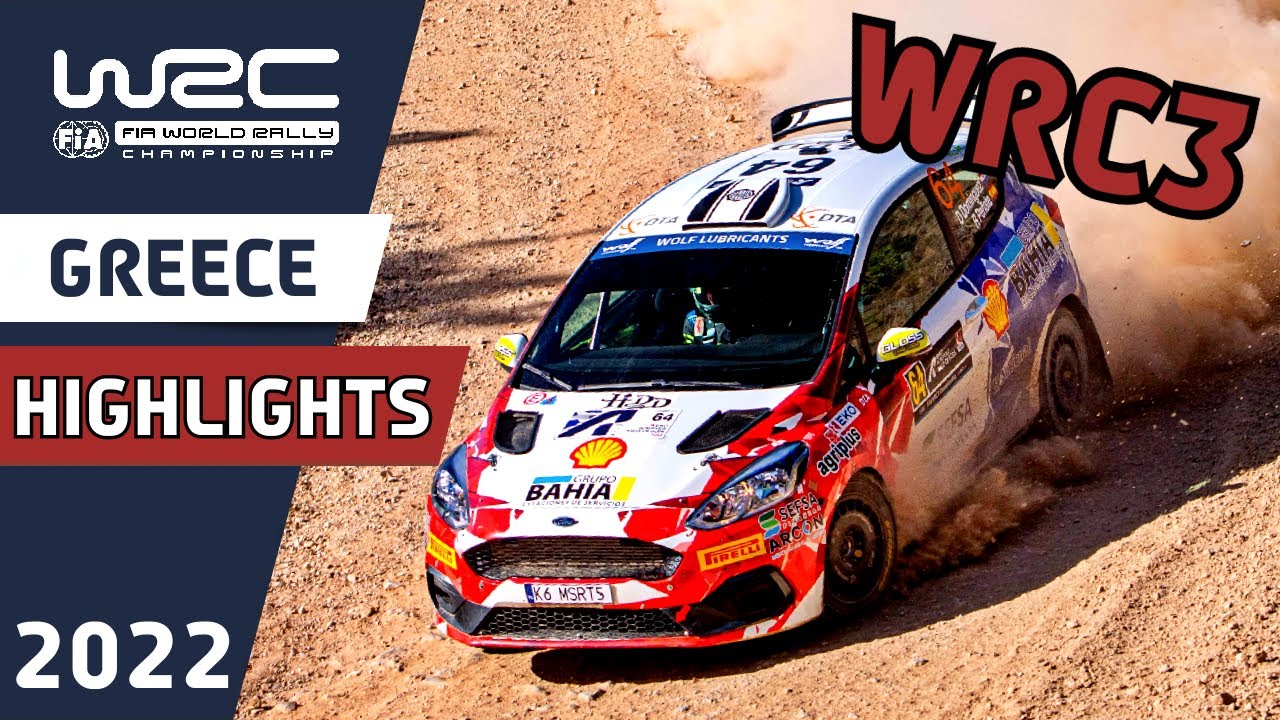 WRC3 Rally Highlights | WRC EKO Acropolis Rally Greece 2022
