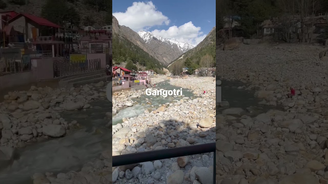 Gangotri #gangotri #uttarkashi #harshil #gangotritemple