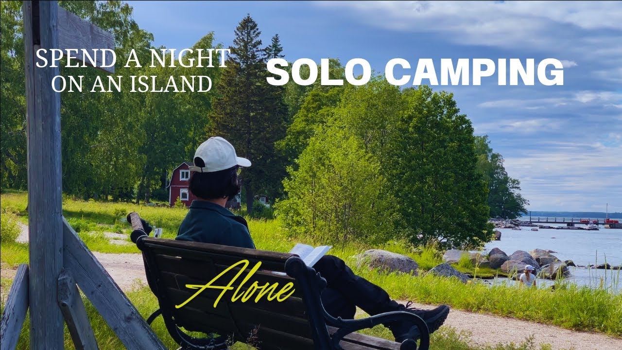 SOLO CAMPING | Alone on an Island | Helsinki
