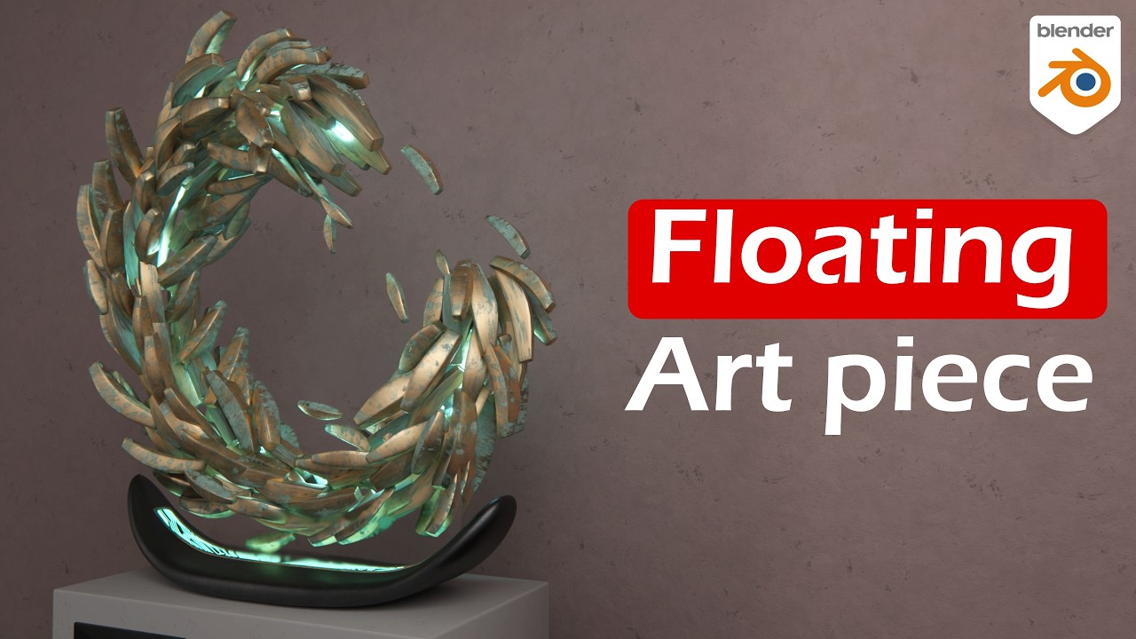 Using Blenders new Array Modifier to make an Art Piece (Tutorial)