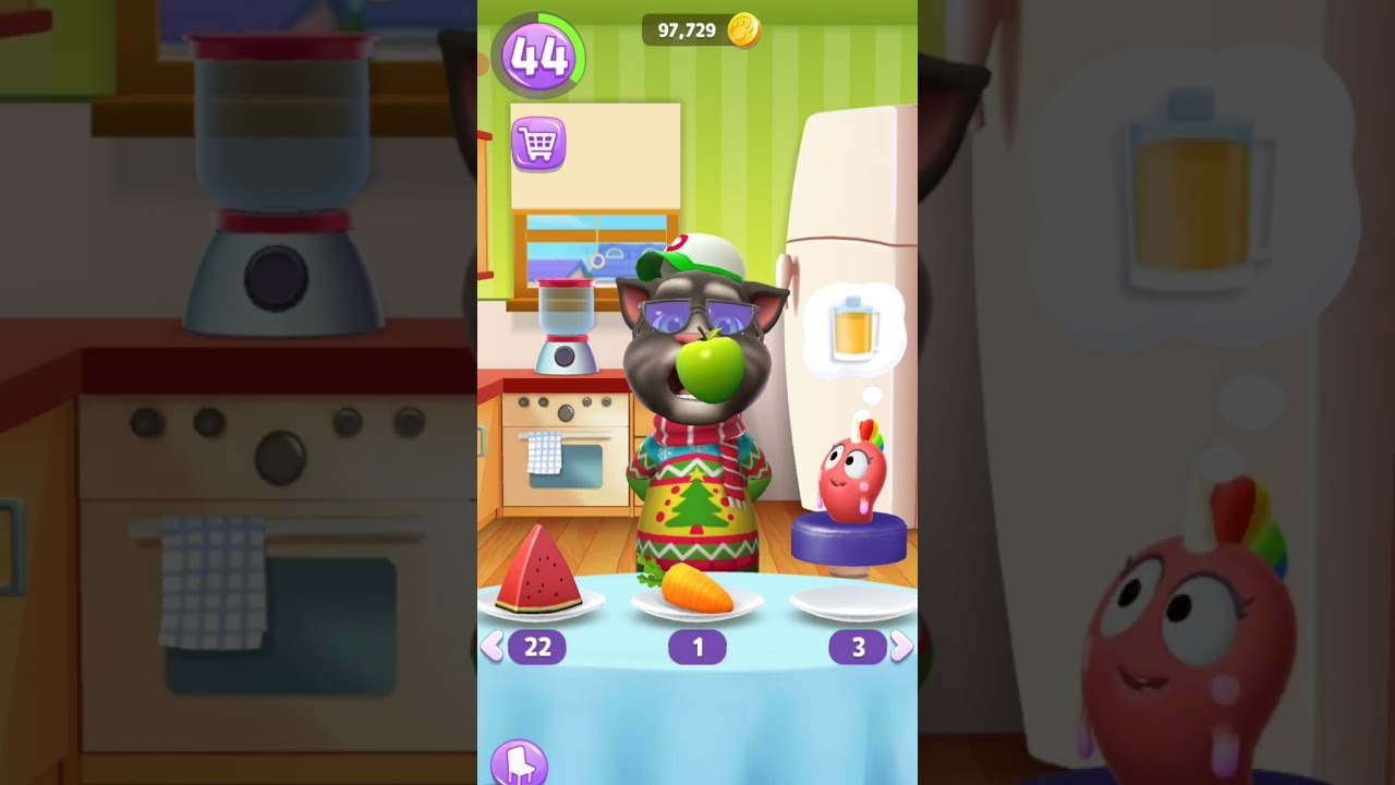 Talking tom// cute friend 
