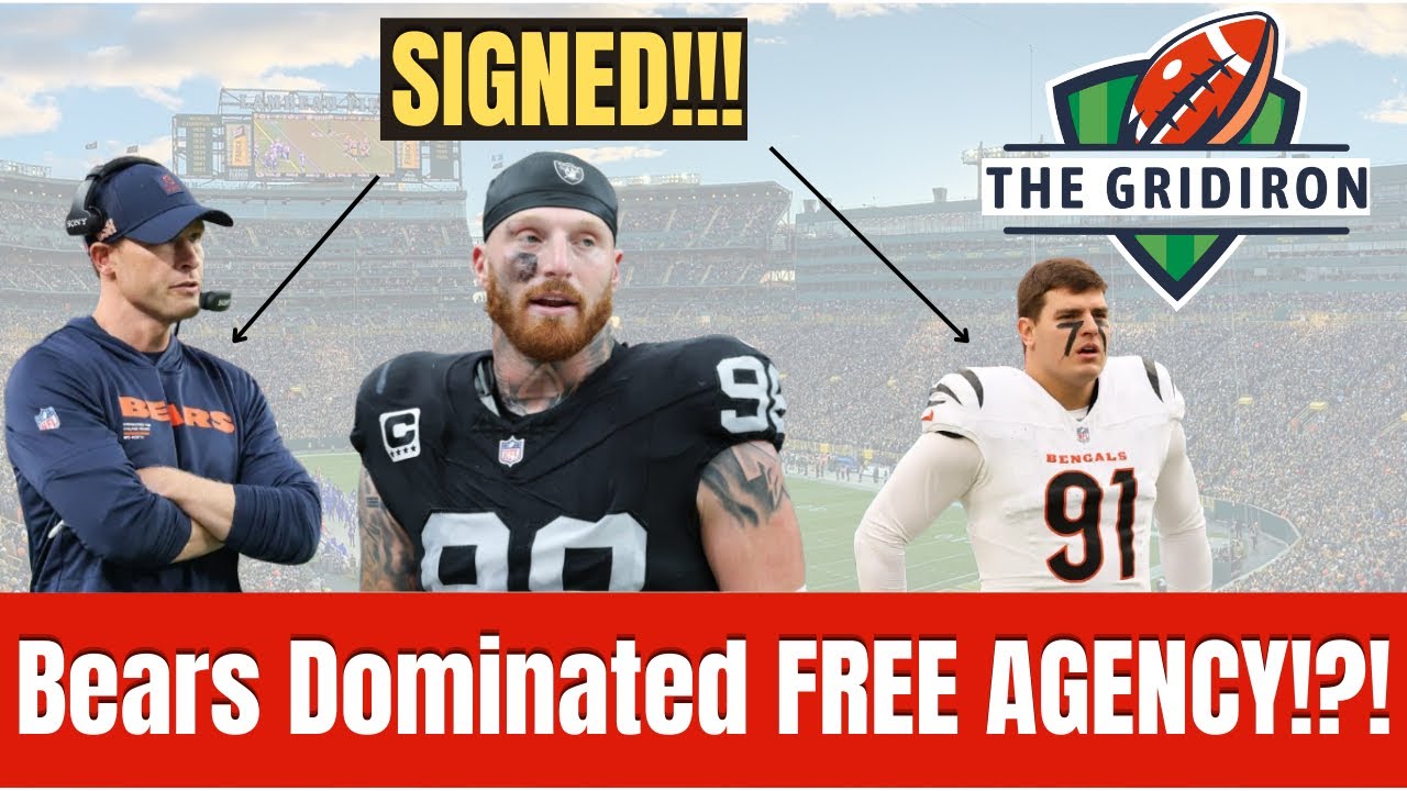 This is HOW the Chicago Bears WON Free Agency!
