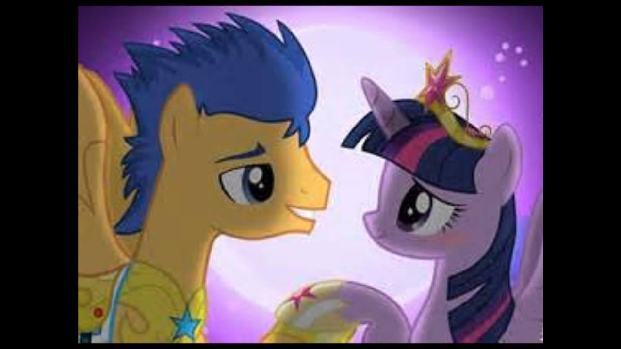 My Little Pony love (twilight sparkle and flash sentry)