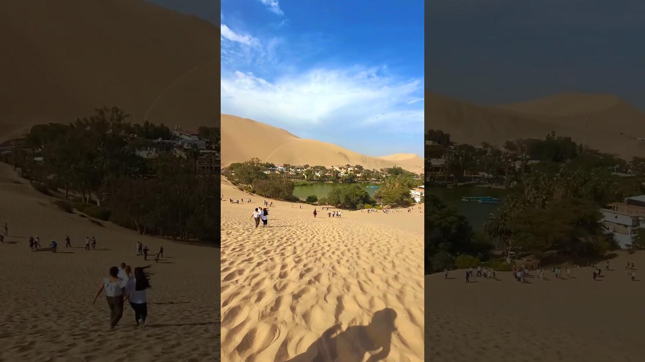 Oasis de Huacachina, Ica (Per&uacute;).(SUSCRIBETE A ESTE CANAL). #oasis #huacachina #peru #desert