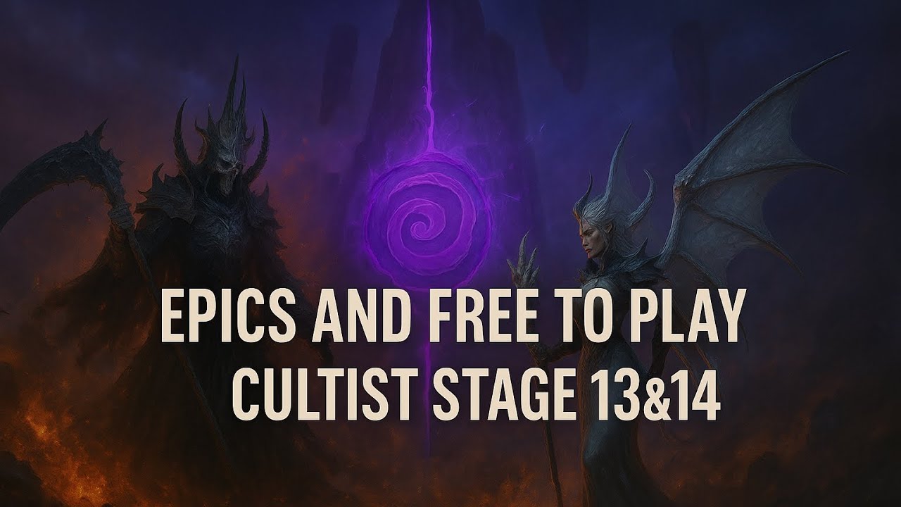 EASY EPICS / FTP Legos | Cultist Faction Trials Stage 13-14 Guide | Watcher of Realms