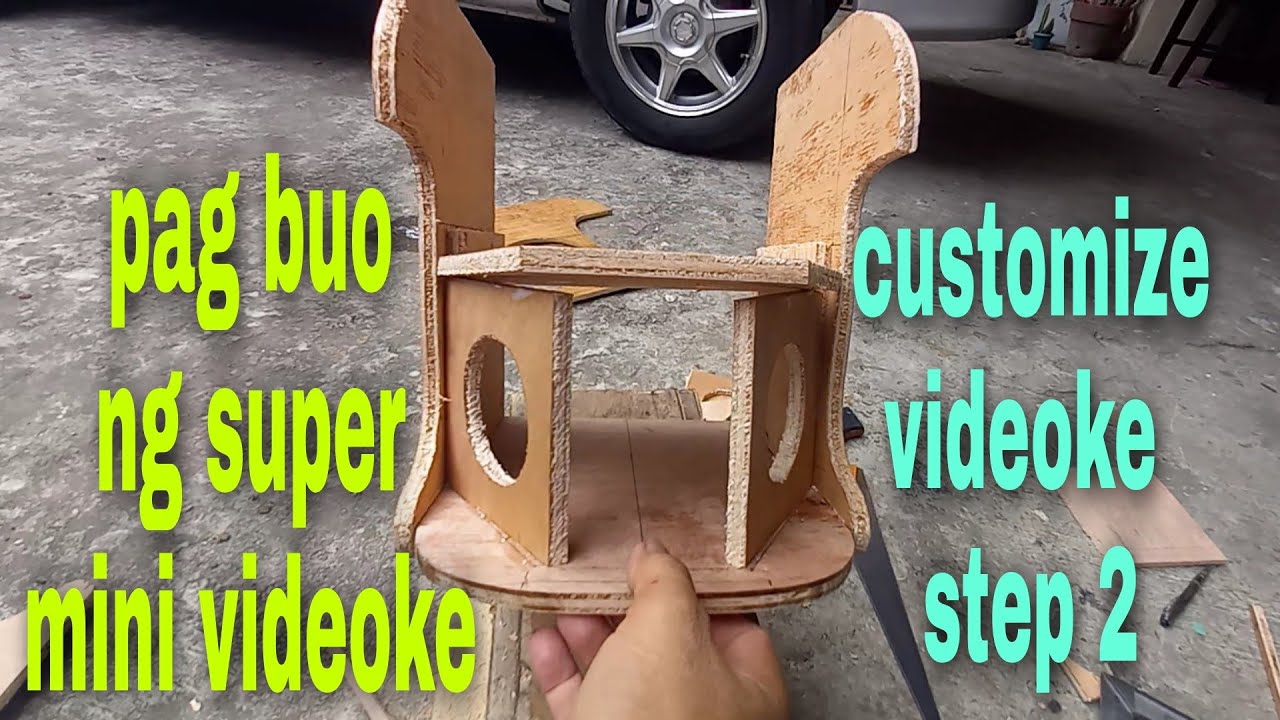 step 2 sa pag buo ng customize mini videoke
