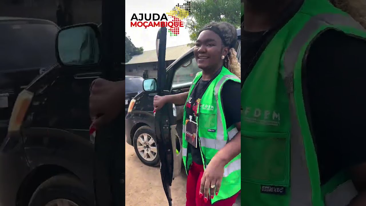 Marllen leva ajuda ao centro de acolhimento de Tsalala na Matola