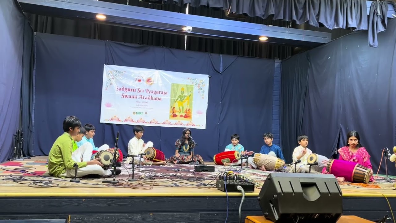 LOTUS Bay Area Tyagaraja Ardhana - Sanjana Nukala Mridanagam