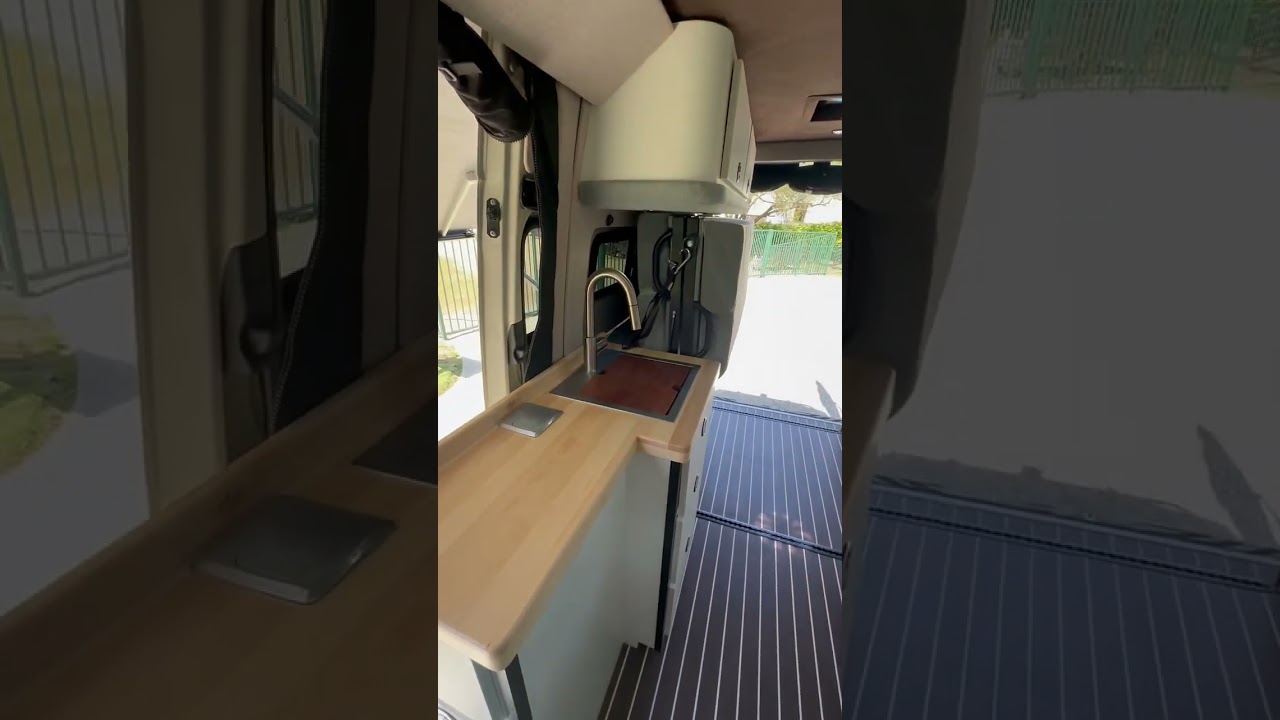 Sprinter 144 Campervan with LOTS of storage #vanconversion