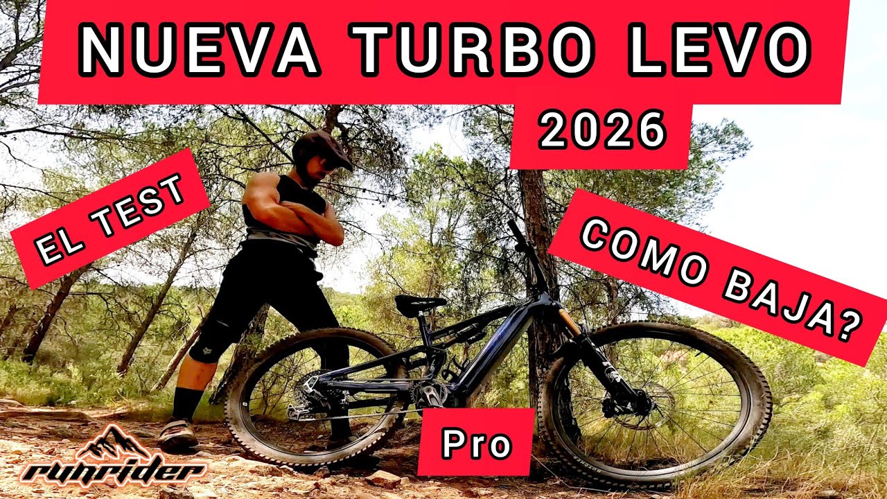 NUEVA SPECIALIZED TURBO LEVO 2026 😱 COMO BAJA?