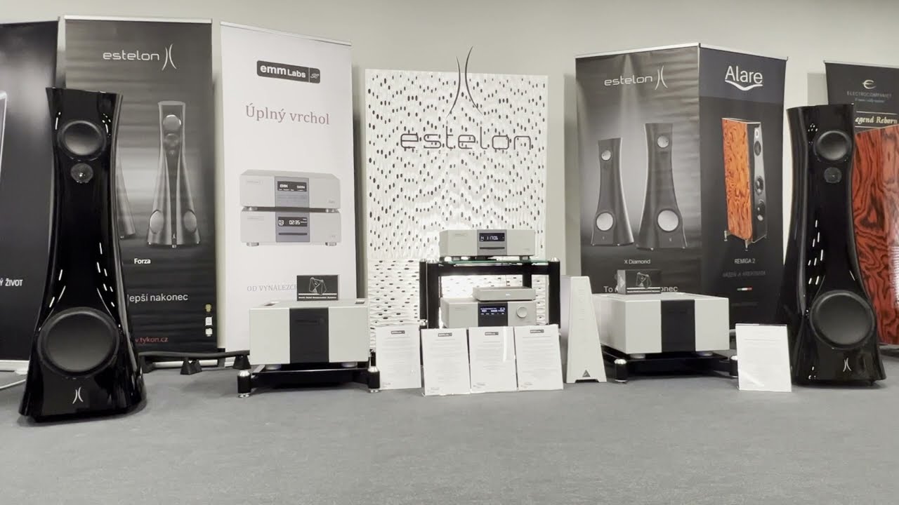 Audio Video Show Praha 2022 part 3: Rekkord / Musical Fidelity,  Alare / Electrocompaniet, Estelon