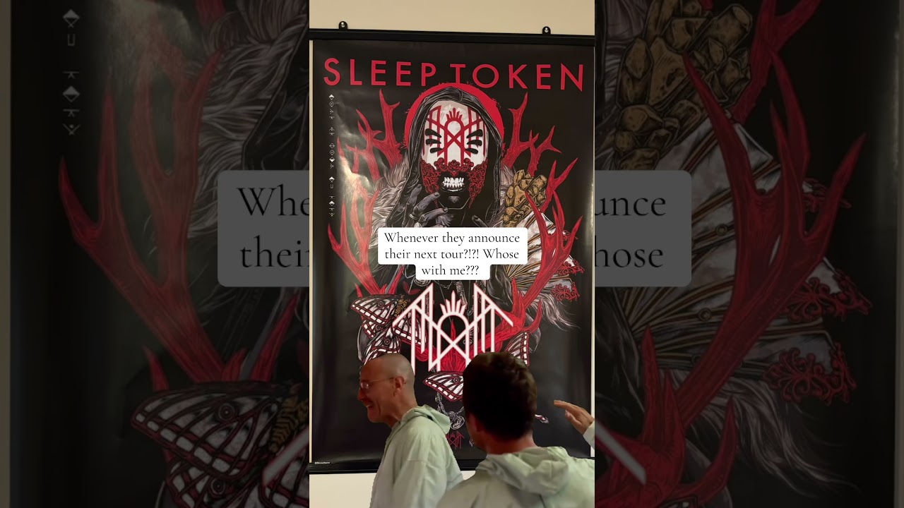 If sleep token announced their next tour for 2026… i’ll be immediately broke and booking PTO!￼￼