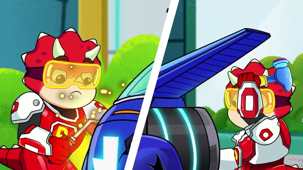 PYRO is MISSING! BOLT & FLORA on a Thrilling Rescue Adventure! | Dino Action Animation | DinoCrew
