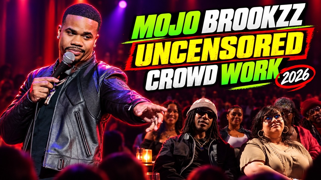 Mojo Brookzz: работа с залом без цензуры 2026 | Лучшее комедийное шоу 2026