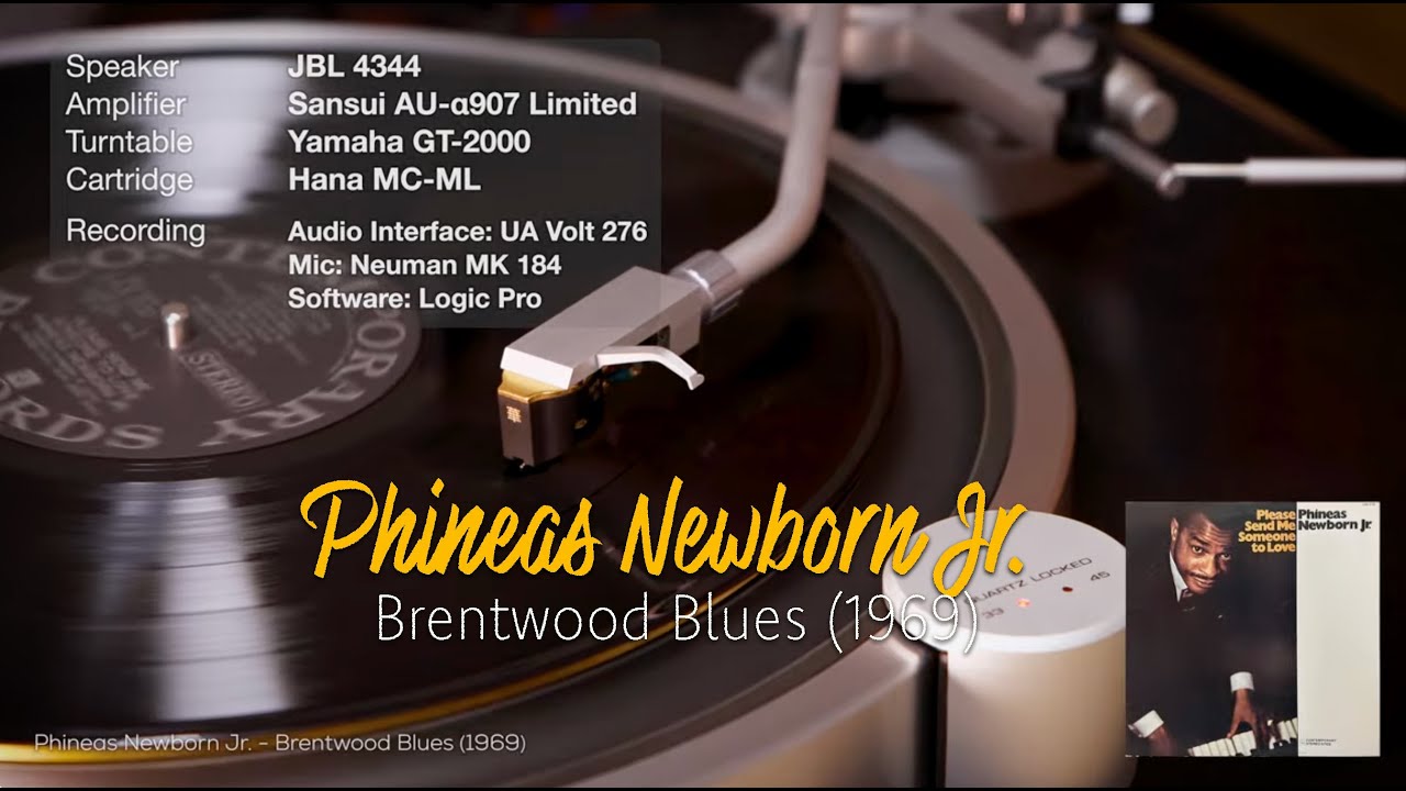 Phineas Newborn Jr. - Brentwood Blues (1969) #audiophile
