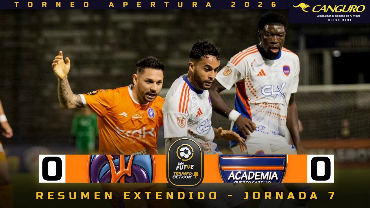 RESUMEN EXTENDIDO | La Guaira - Puerto Cabello | Liga FUTVE Triunfobet