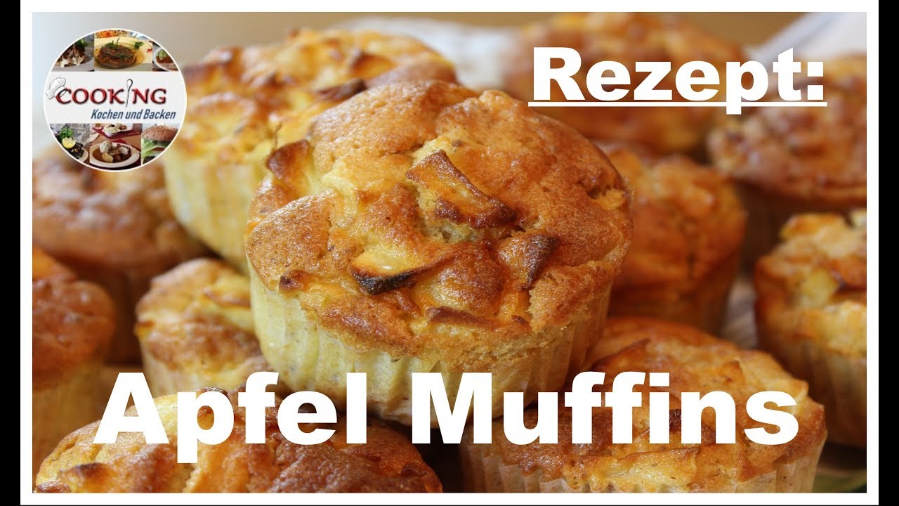 Apfel Muffins schnell, lecker und saftig
