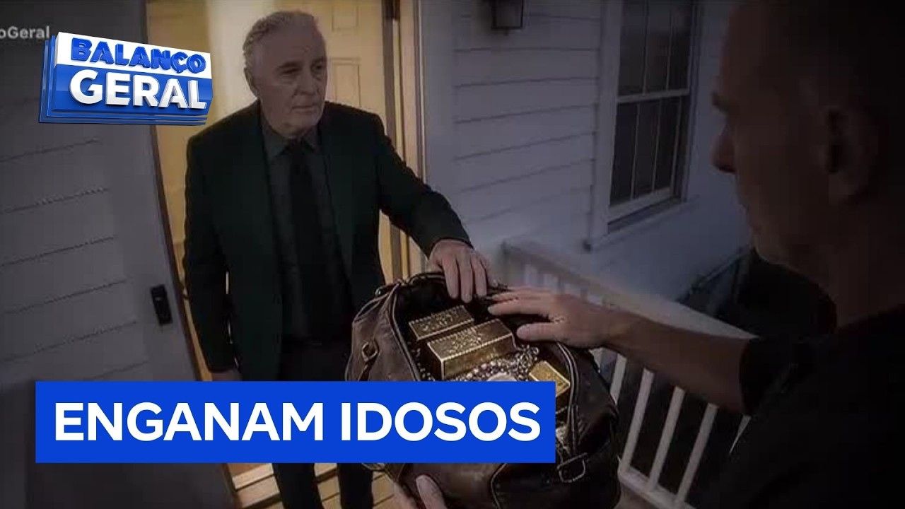 Golpistas enganam idosos nos EUA com esquema de barras de ouro