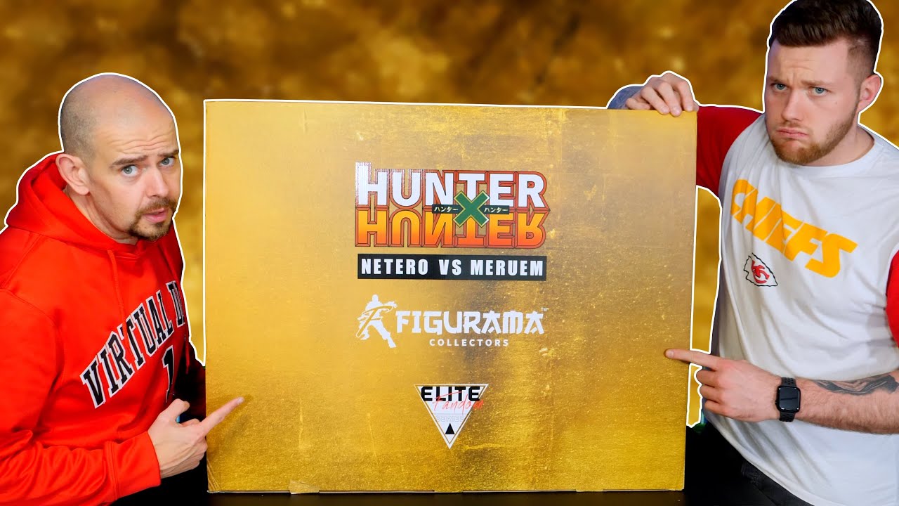 La PLUS GROSSE STATUE De Hunter X Hunter ! Figurama Meruem vs Netero