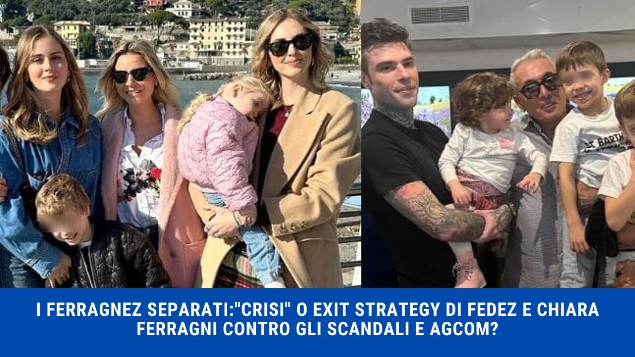 I Ferragnez separati: