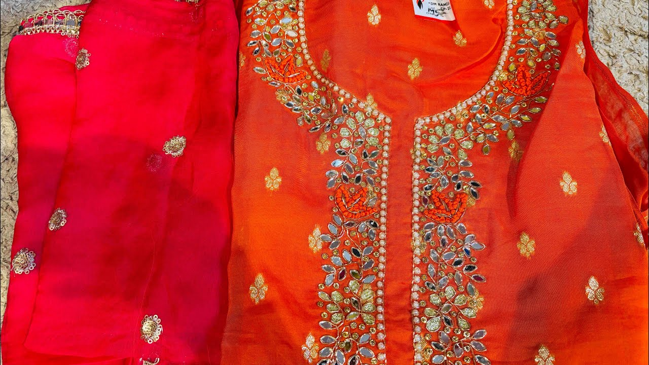 cotton printed , handwork ; thaaan ke suit ' cotton duppata , stiching , all type of suit stiching