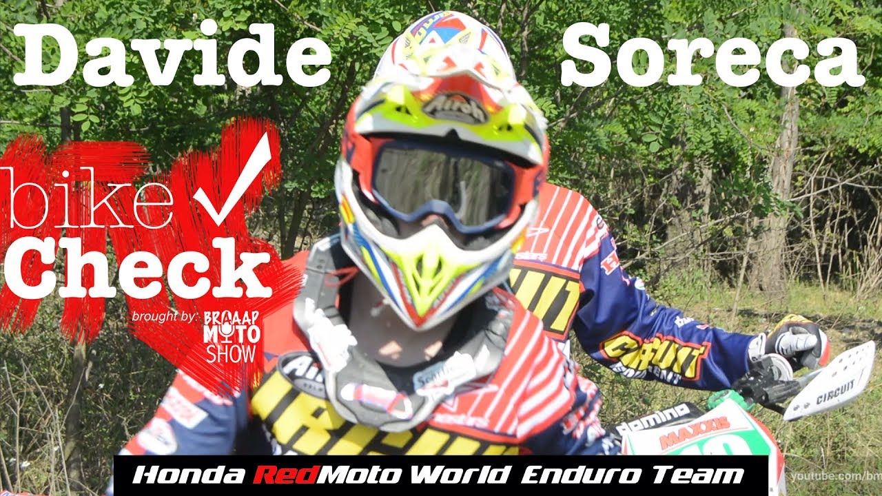 Davide Soreca Honda CRF250R RedMoto | Bike Check | Enduro