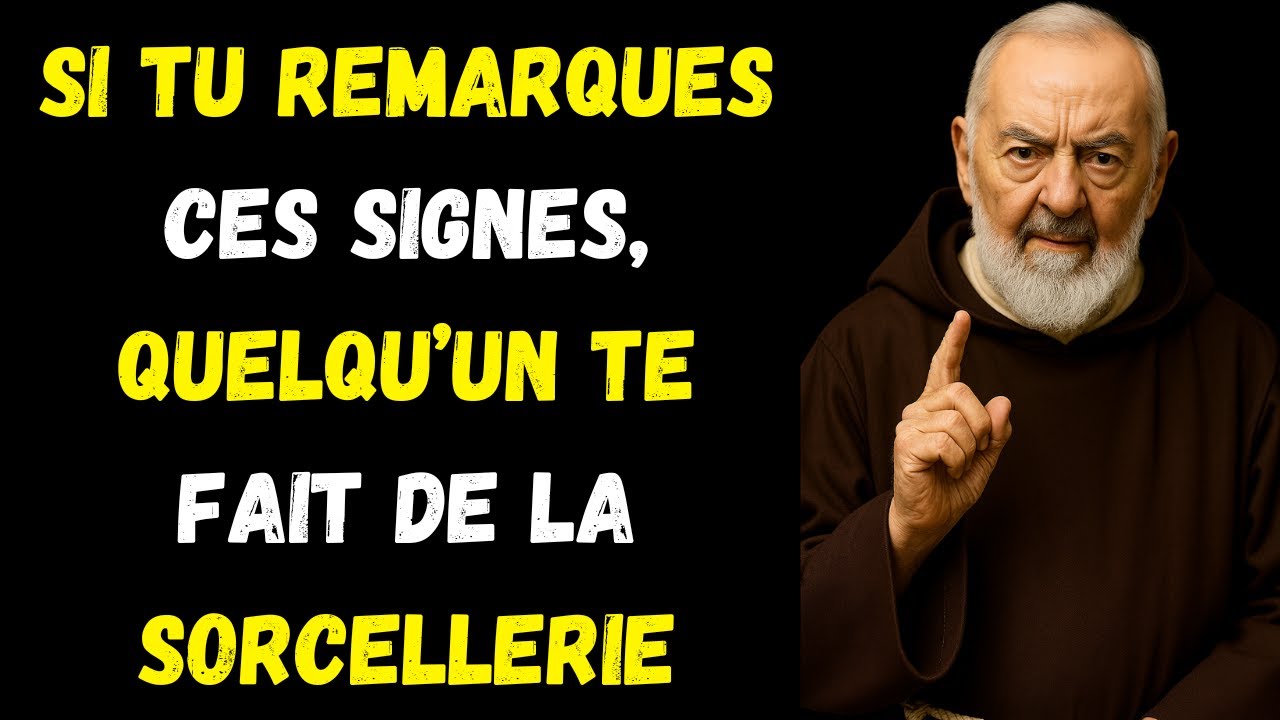 Père Pio RÉVÈLE : 6 signes que la SORCELLERIE bloque votre ARGENT | ATTIREZ LA RICHESSE MAINTENANT !