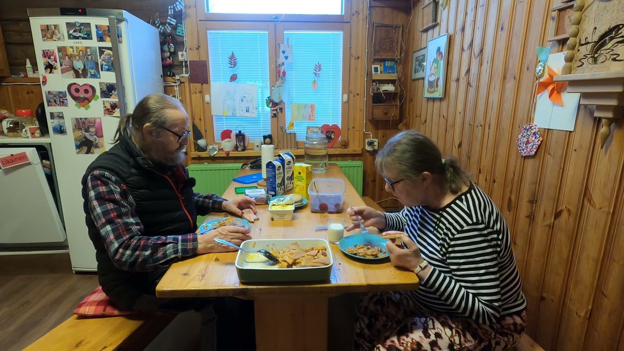 Kainuunkorpiel&auml;m&auml;&auml; Lanttulaatikko oli Herkkua.