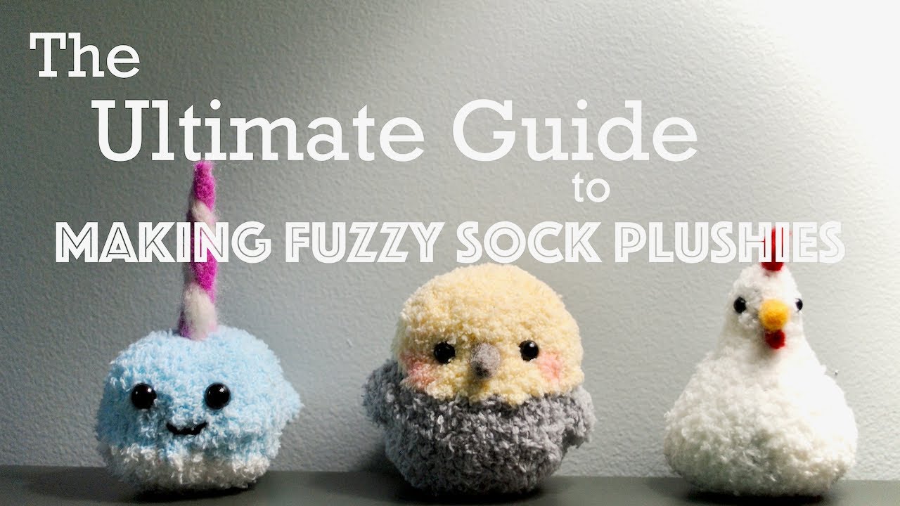 The Ultimate Guide to Making Fuzzy Sock Plushies for Beginners | Sugar Maple Crafts