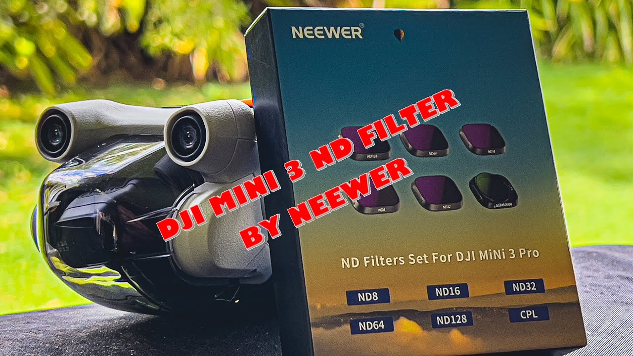 DJI Mini 3 Pro the Best ND Filter by Neewer