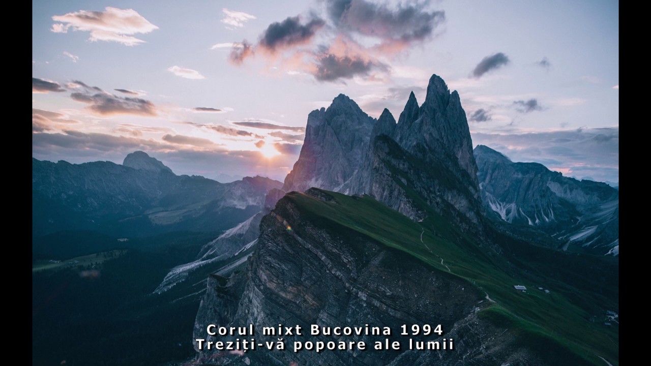 1994 Treziți-vă popoare ale lumii - Cor mixt reunit Bucovina