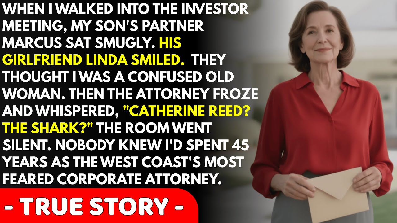 When I Arrived For The Contract Signing, My Son's Partner Smirked... Then The Lawyer Whispered...