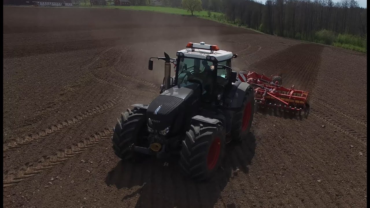 Fendt 936 Black edition & Väderstad carrier 625 XL