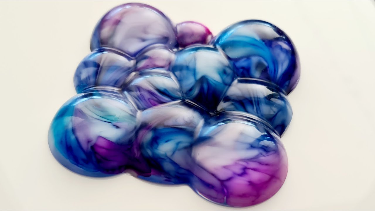 #1191 Gorgeous Resin Cloudy Effects In Cloud Silicone Molds