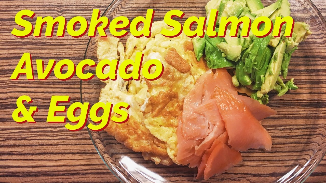 Simple Keto Breakfast Full Of Healthy Fats | Smoked Salmon Scrambled Eggs With Avocado