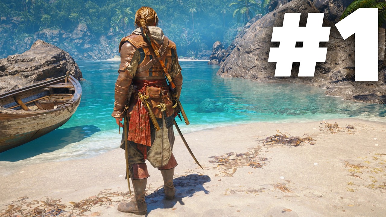 Assassin's Creed Black Flag Resynced Gameplay Walkthrough Part 1 - INTRO (RTX 5090)