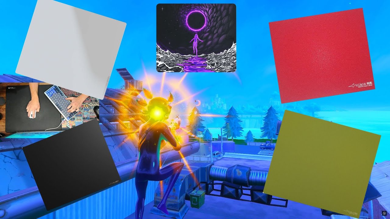 5 лучших ковриков для мыши для Fortnite 2025 (подробный обзор)