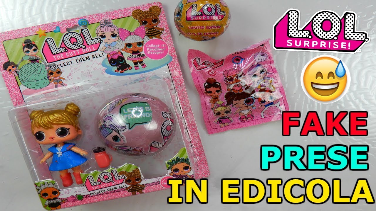 APRO LOL SURPRISE FAKE GIGANTE PERLATA! LOL FAKE PRESE A 2 EURO IN EDICOLA Iolanda Sweets