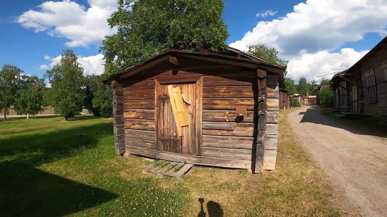 Kåkstan i Malmberget har blivit helt sönderslaget !