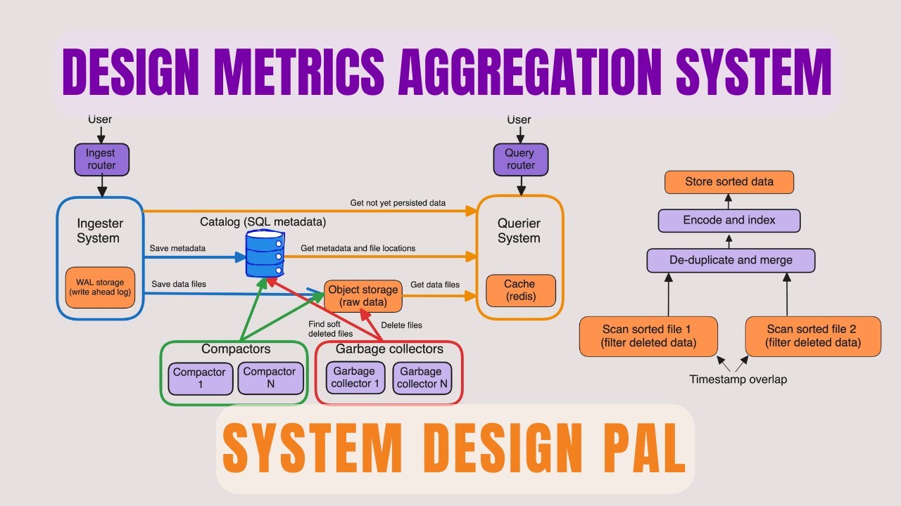 Design a Metrics Aggregation System | LSM Tree Design