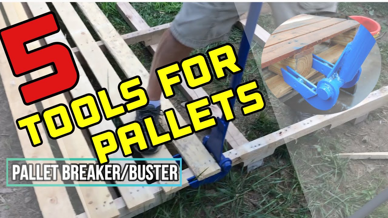 Pallet Wood Projects - 5 Tools for working with FREE pallets